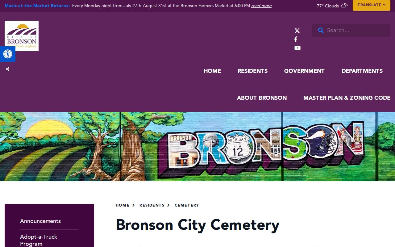 Bronson criminal history and local records history